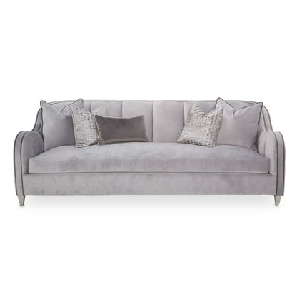 Roxbury Park - Velvet Sofa - Steel / Slate