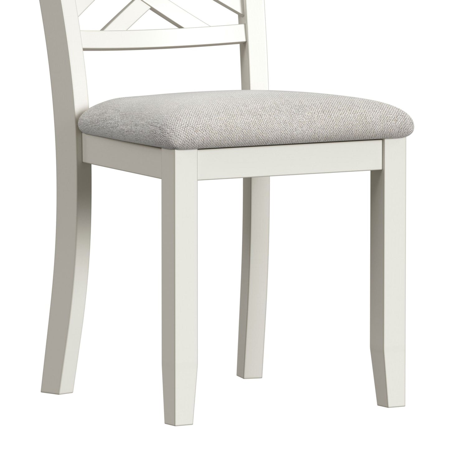 Brooks - 6 Piece Dining Set With Table, 4 Wood Back And Upholstered Seat Chairs, And Bench