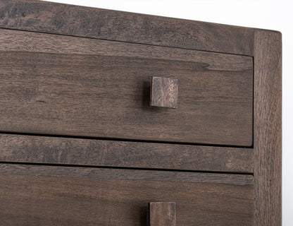 Atenas - Console With 4 Drawer And 2 Doors - Dark Brown