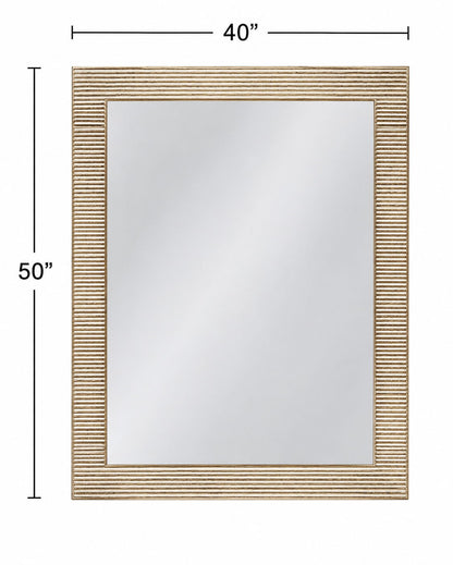 Brielle - Wall Mirror - Distressed White