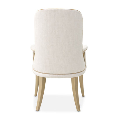 La Terrazza - Dining Arm Chair (Set of 2) - Creamy Pearl