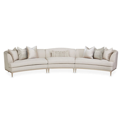 Malibu Crest - 3-Piece Sofa - Pearl / Chardonnay